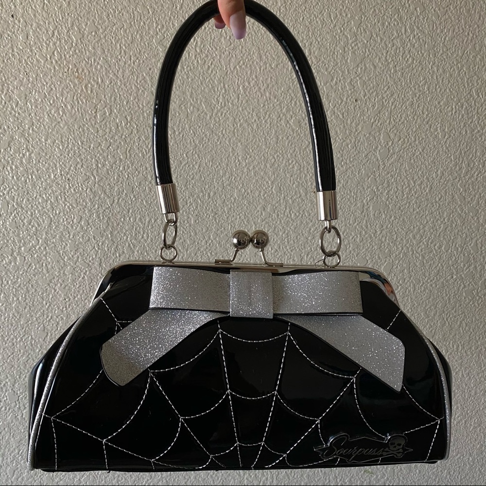 Black Spider Purse